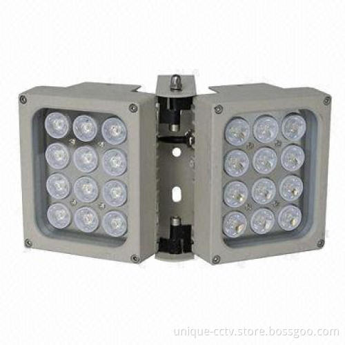 IR Illuminator with 24pcs 2W dot-matrix IR LED